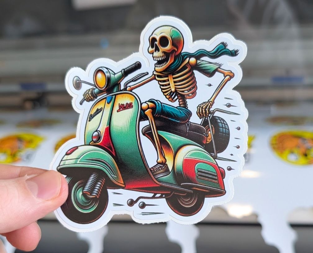 Nouveau : les stickers découpés à la forme (die-cut) arrivent chez L'Atelier à Stickers