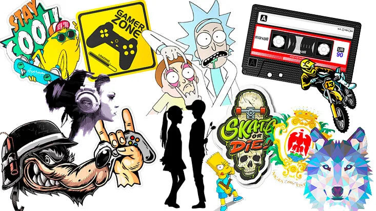 Les stickers prédessinés de l'Atelier