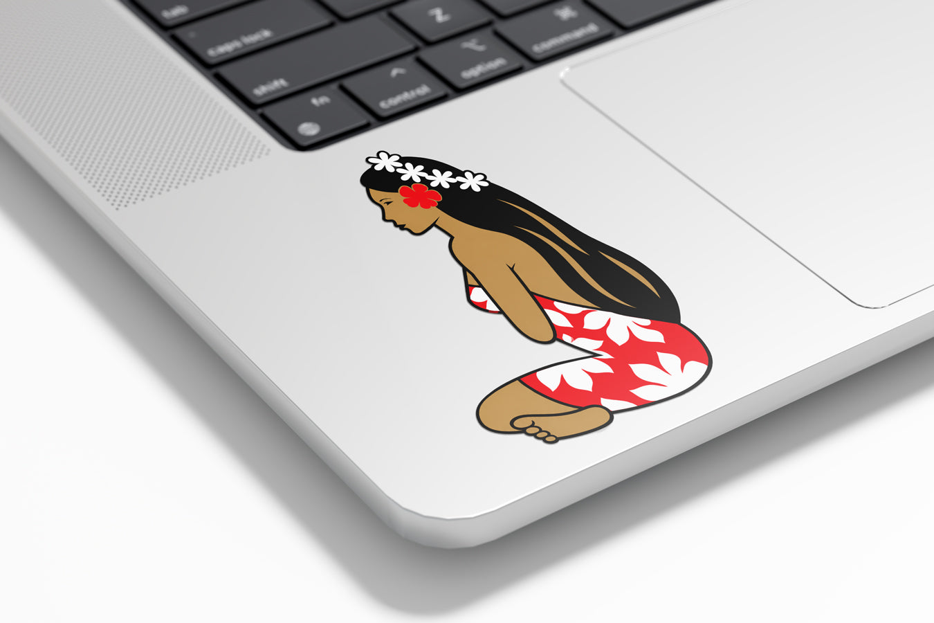 Sticker Vinyle Vahiné Tahiti – Autocollant Polynésien Résistant Eau & UV