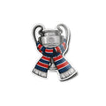 Sticker PSG Champion d’Europe 2025 – Coupe Ligue des Champions avec Écharpe Rouge et Bleue