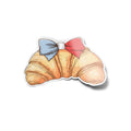 Sticker Vinyle Croissant Français – Autocollant Pâtisserie & French Touch – Waterproof & Résistant UV