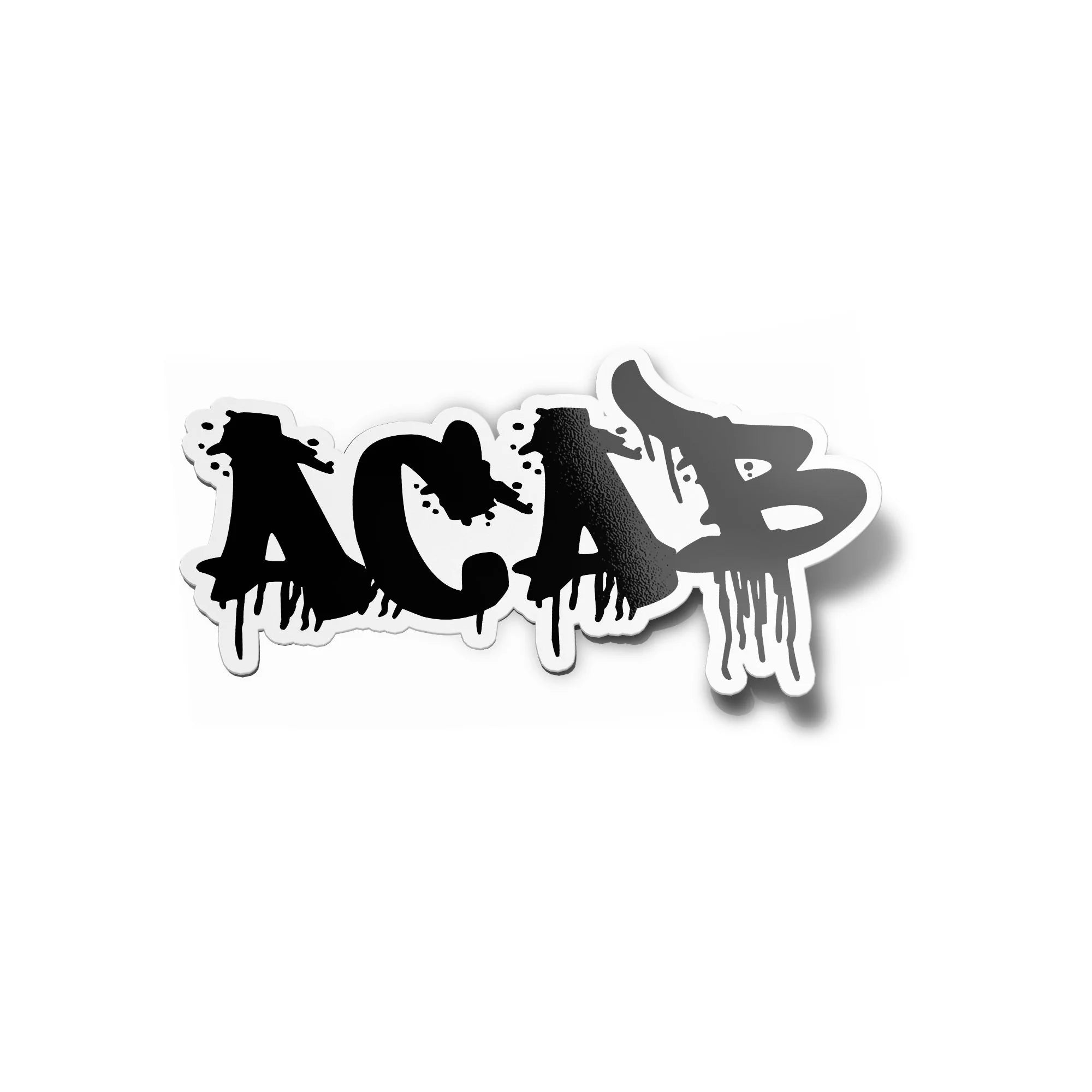 Sticker Vinyle ACAB "Dripping" Police - Graffiti Street Art - Haute Résistance