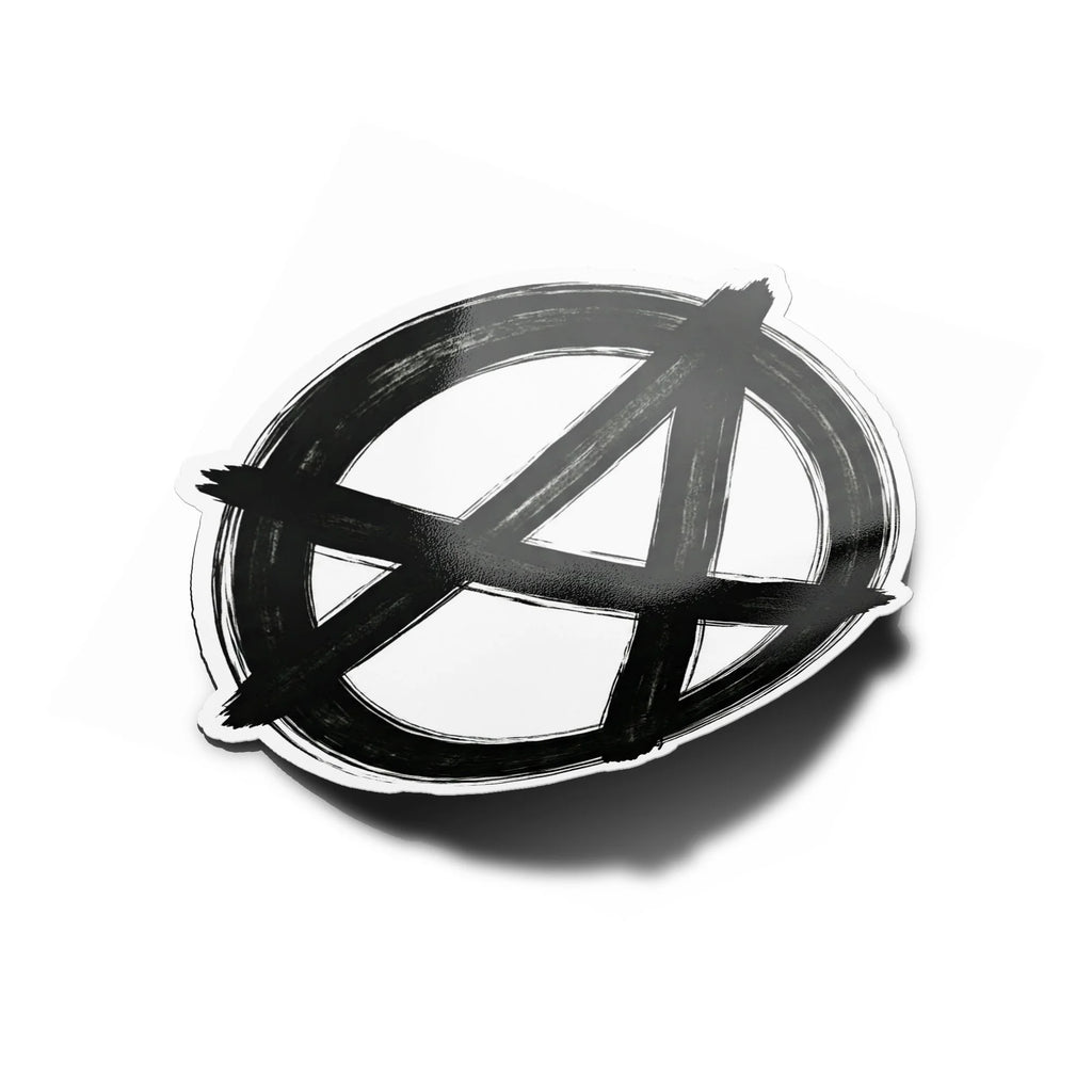Sticker Anarchiste "A" - Autocollant Vinyle Haute Résistance