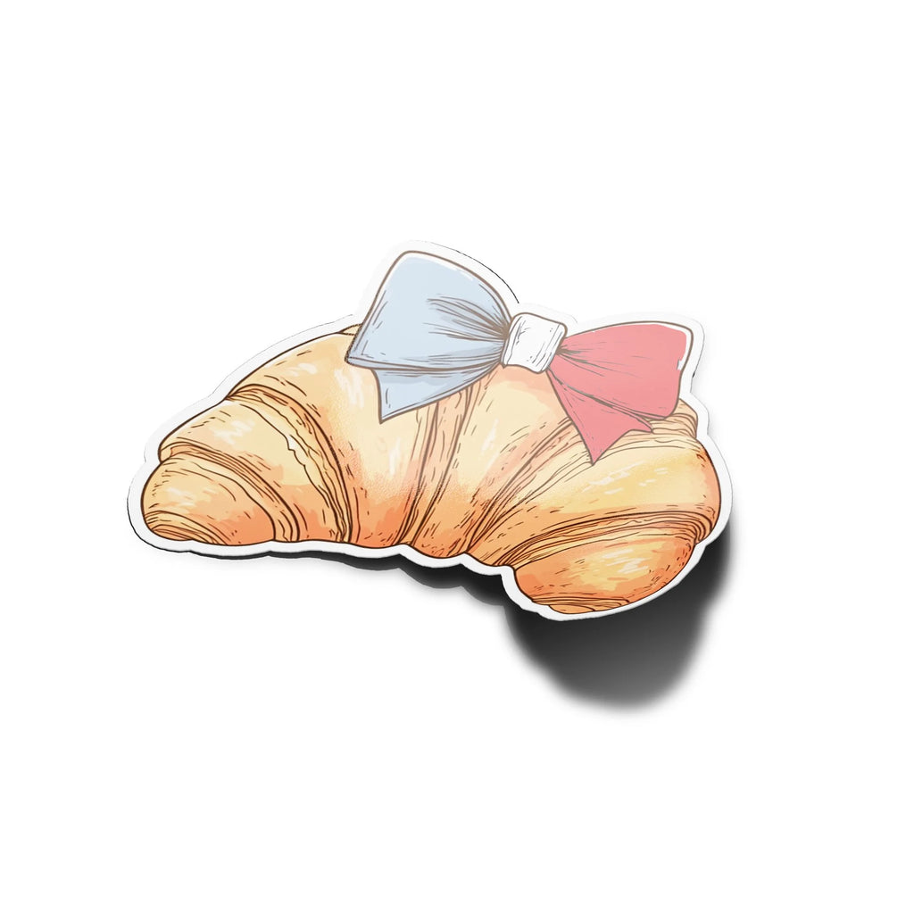 Sticker Vinyle Croissant Français – Autocollant Pâtisserie & French Touch – Waterproof & Résistant UV
