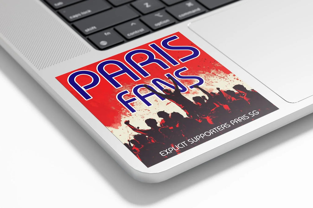 Sticker Vinyle Supporters PSG – Autocollant Ultras Paris SG Virage Auteuil – Waterproof & Résistant UV