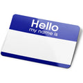 Hello my name is - Bleu