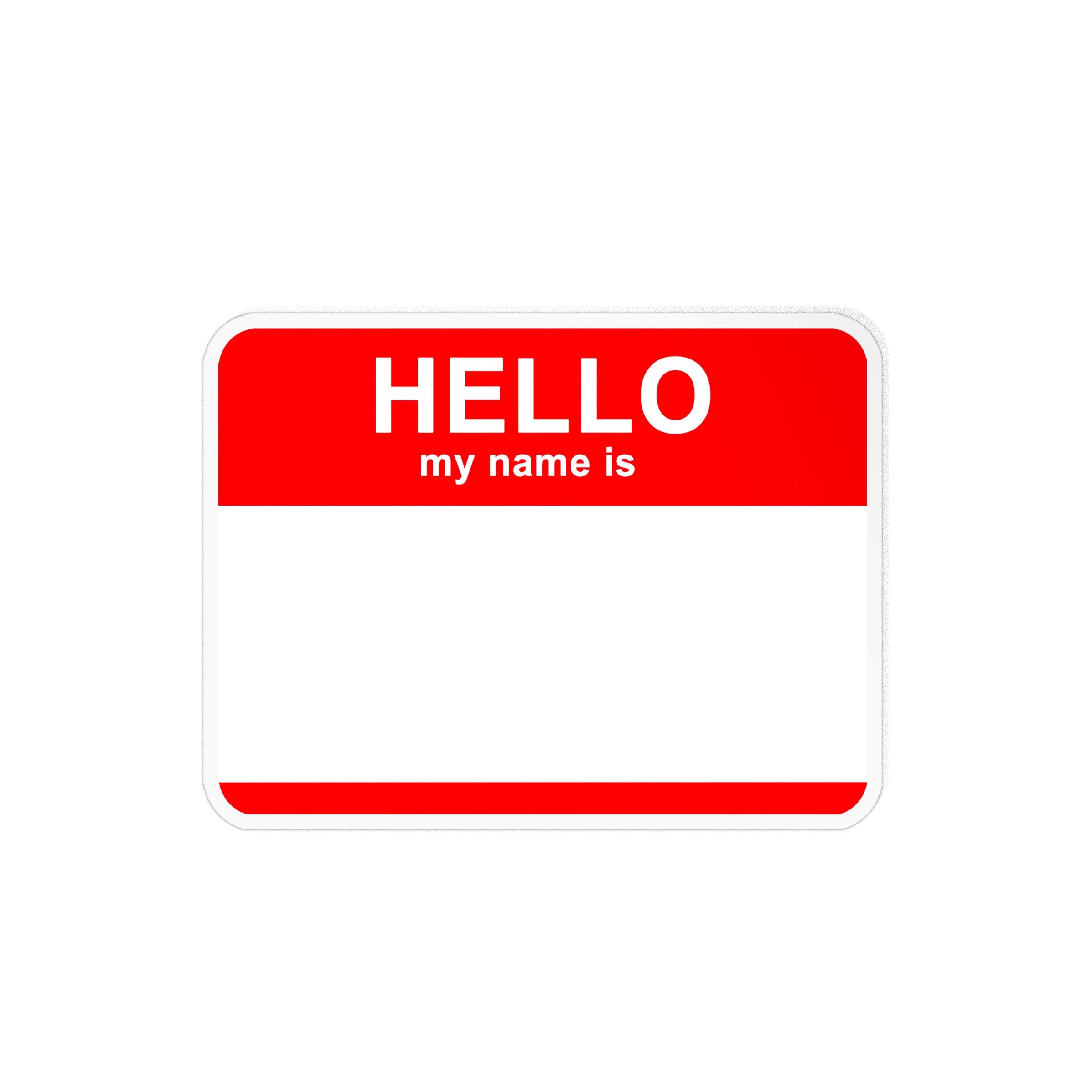 Hello my name is