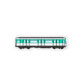 Stickers Vinyle Metro Paris Rame RATP Graffiti a personnaliser