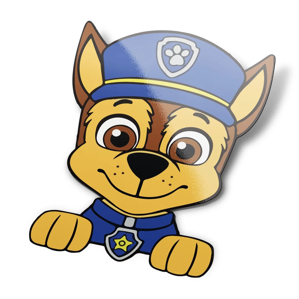 Stickers Chase Pat Patrouille chien policier decoupé à la forme