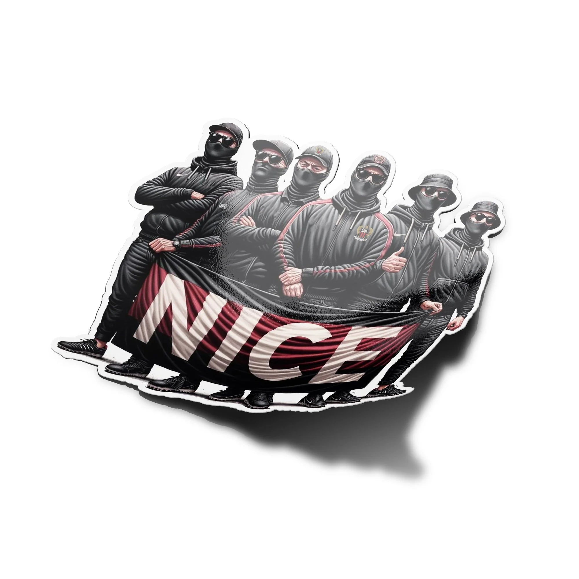 Sticker Ultras Nice Supporters fans football populaire