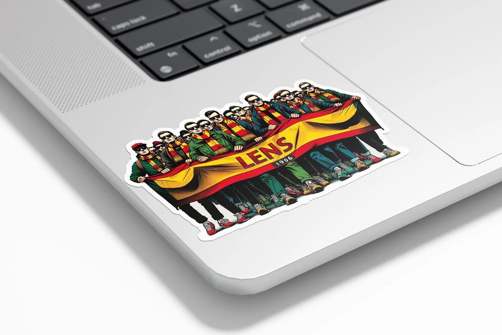 Sticker Ultras Lens 1906 Bâche Supporters Fans - Vinyle Résistant et Durable