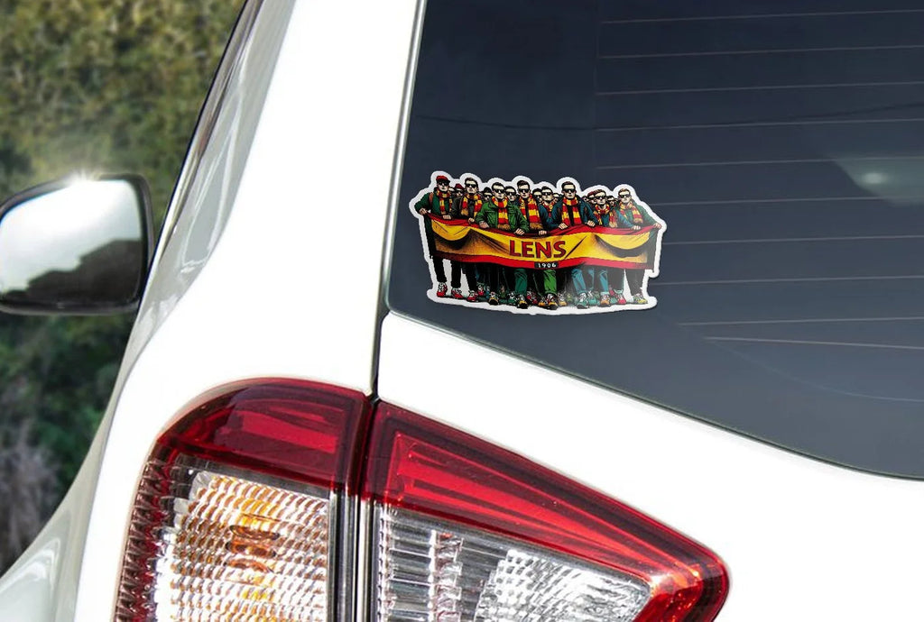 Sticker Ultras Lens 1906 Bâche Supporters Fans - Vinyle Résistant et Durable