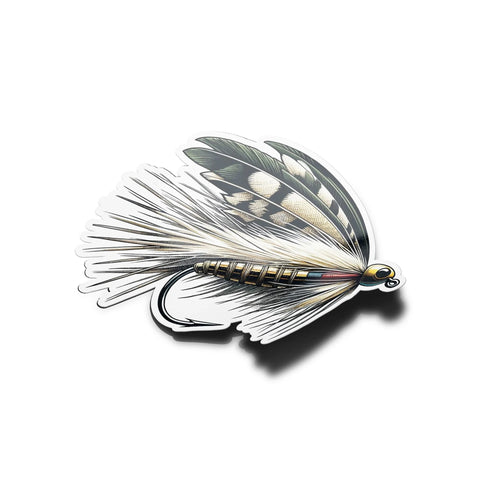 Autocollant Pêche à la Mouche - Leurre Premium Résistant aux Éléments