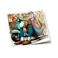 Sticker Vinyle Édition Mods & Vespa -Culture Anglo-Italienne, Résistant eau & UV