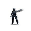 Autocollant Élite Police Française - Vinyle Résistant Eau/UV - Collection police