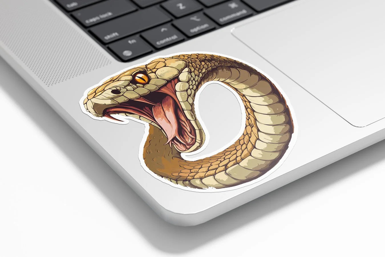Sticker Vinyle Serpent Venimeux – Autocollant Cobra/Vipère Agressif – Waterproof & Résistant UV