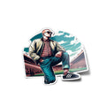 Sticker Vinyle Skinhead Casual Supporter Liverpool Football Fans – Résistant eau et UV