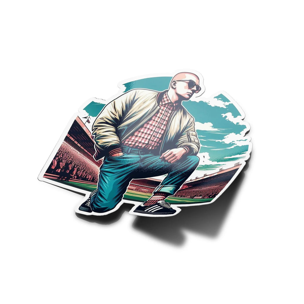 Sticker Vinyle Skinhead Casual Supporter Liverpool Football Fans – Résistant eau et UV