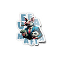 Sticker 'UEFA Mafia' - Résilience UV & Étanchéité pour Fans de Football