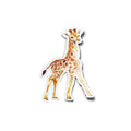 Sticker Girafe Mignonne en Aquarelle – Autocollant Vinyle Découpé Jungle & Savane | Résistant Eau & UV