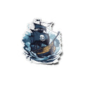 Sticker Vinyle Bateau Pirate – Autocollant Galion & Drapeau Tête de Mort – Waterproof & Résistant UV