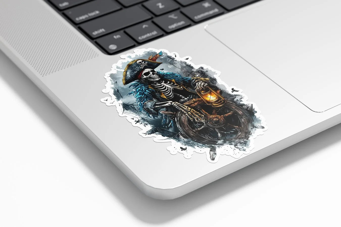Sticker Vinyle Pirate Squelette – Autocollant Capitaine Maudit & Bateau Fantôme – Waterproof & UV