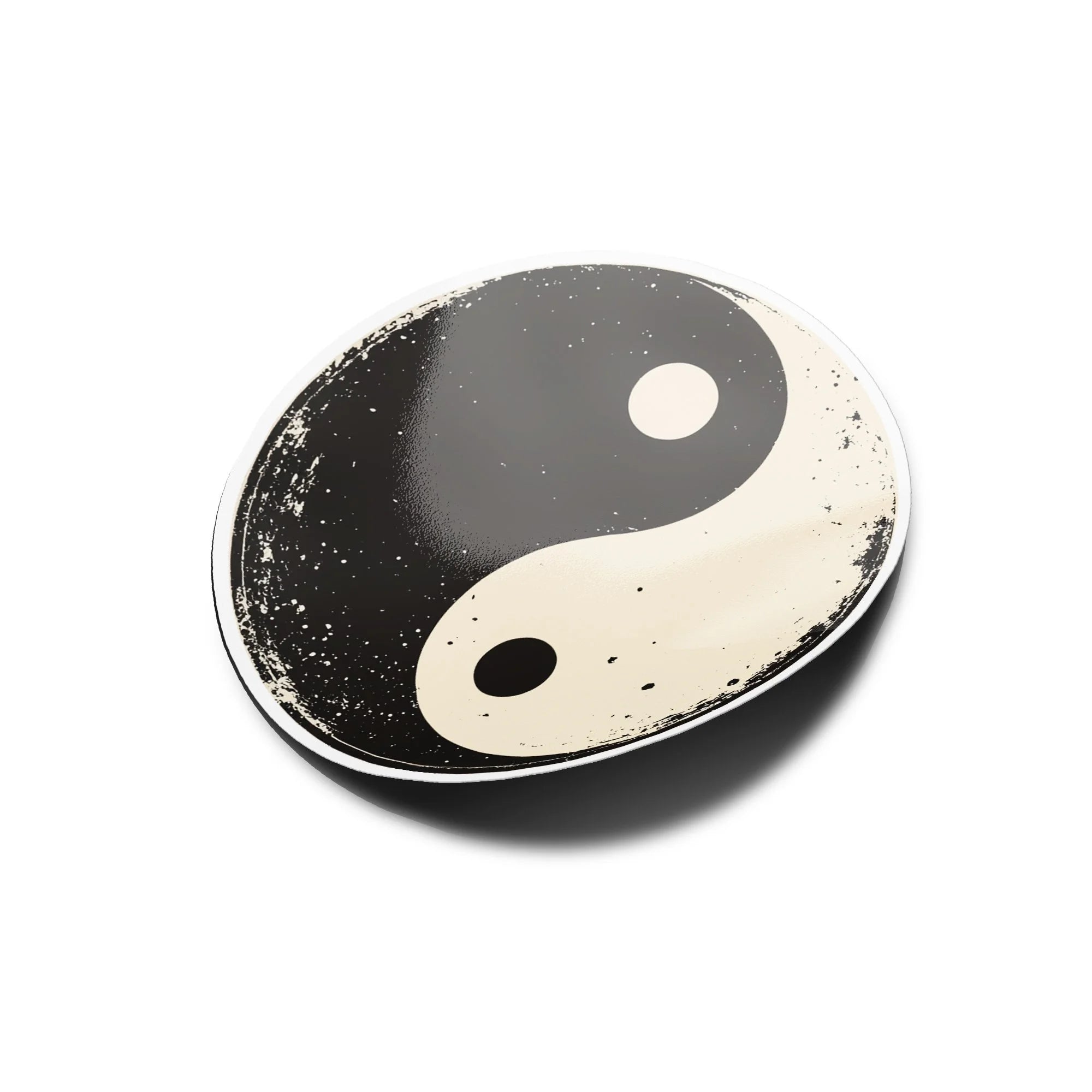Sticker Vinyle Yin Yang – Autocollant Zen & Équilibre Énergétique – Waterproof & Résistant UV