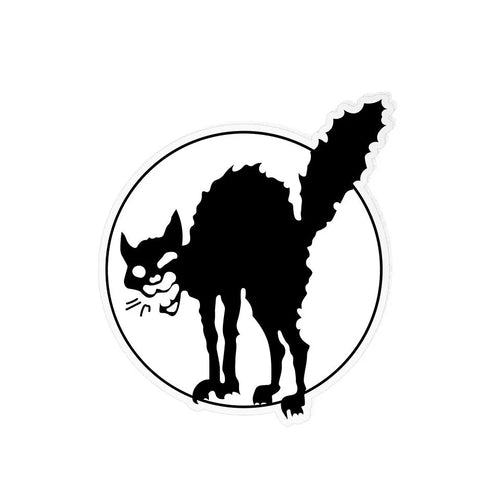Chat noir symbole Anarchiste