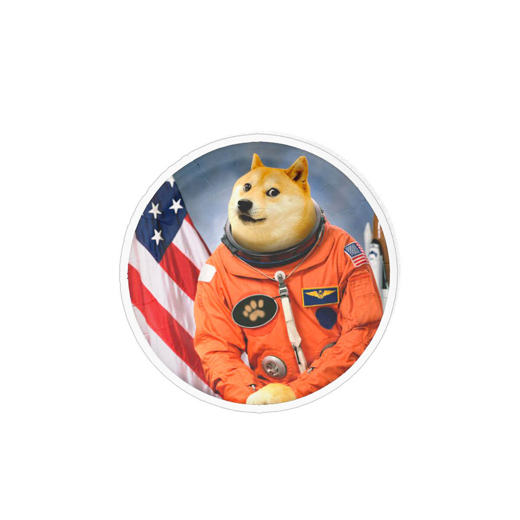 Stickers Dogecoin Shiba Cosmonaute