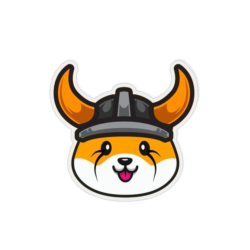 Stickers Floki Inu Cryptomonnaie Logo