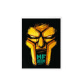 Illustration MF DOOM hip hop masque RIP