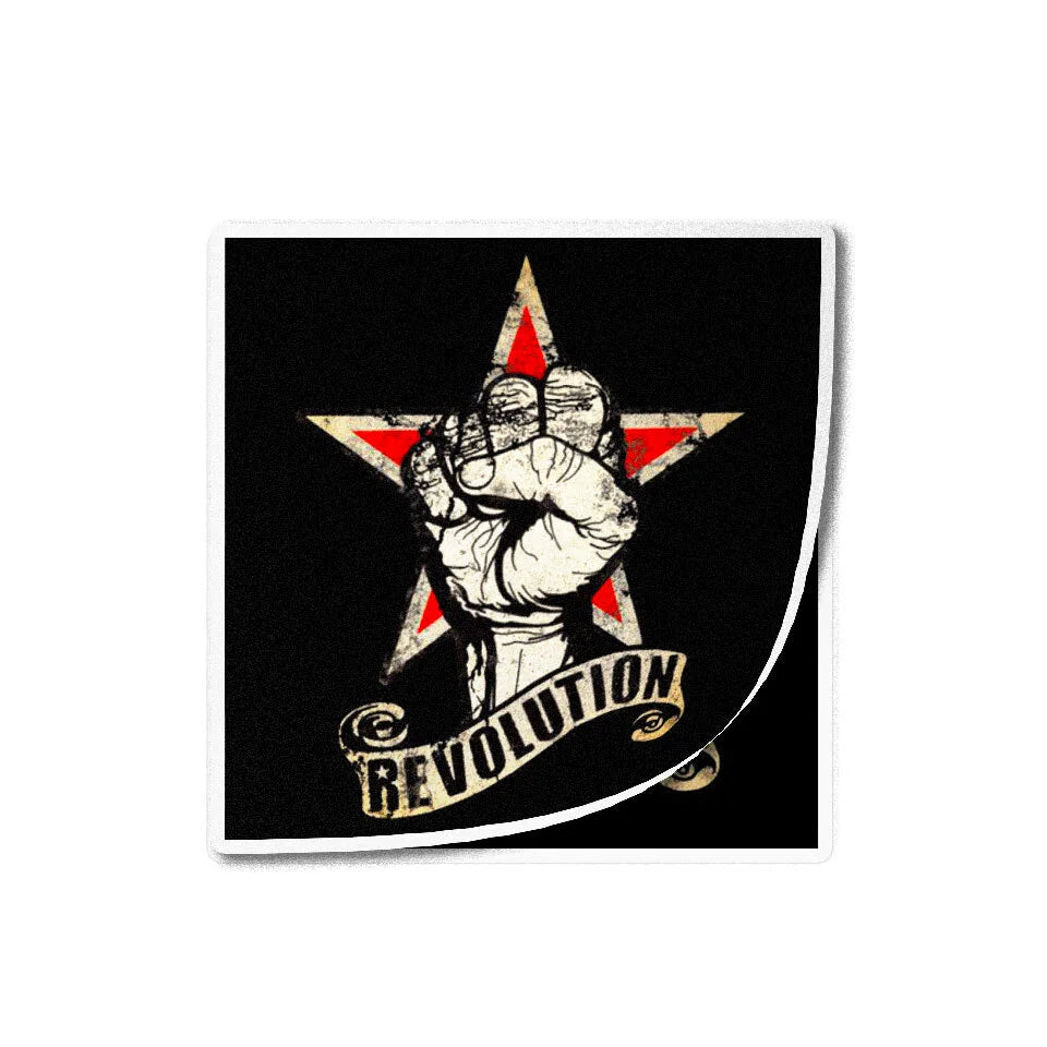 Revolution poing leve