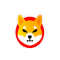 Stickers Shiba Inu Cryptomonnaie Shib Logo