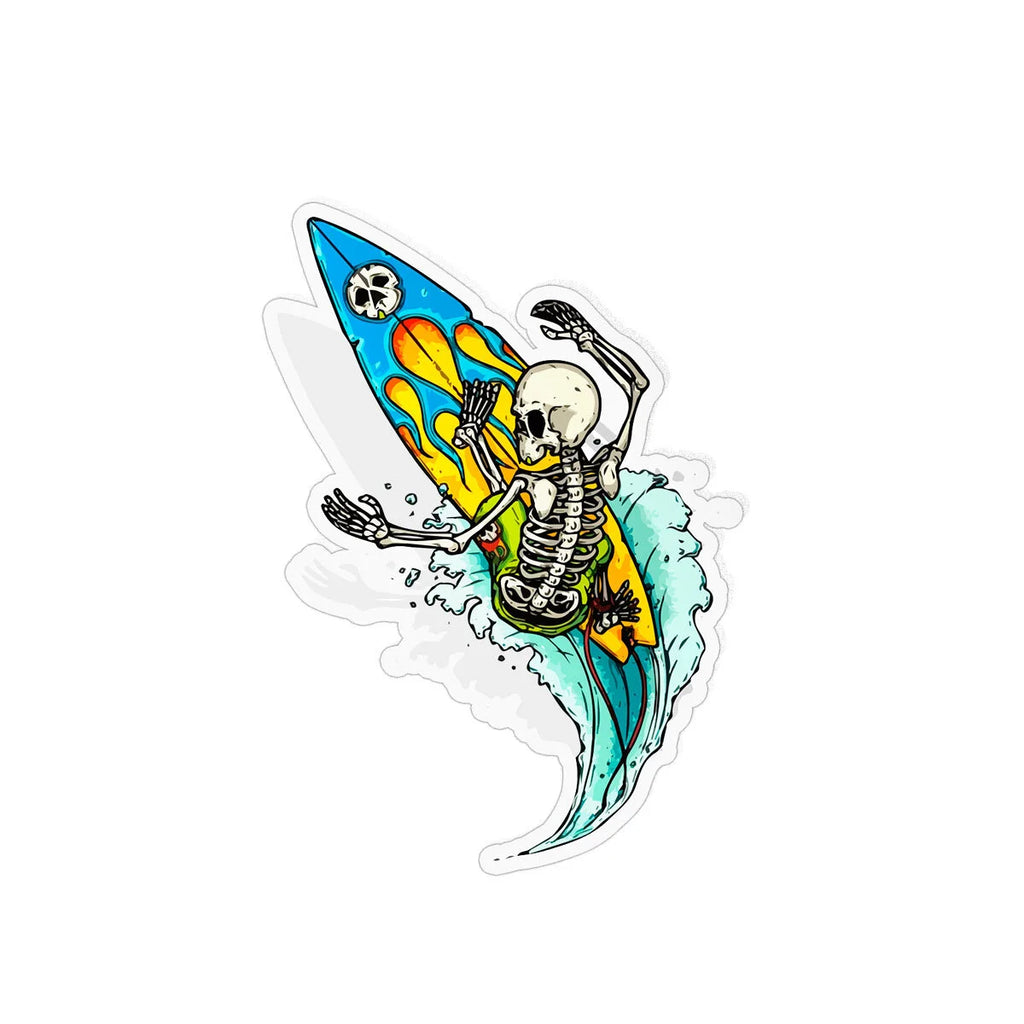 Surf Squelette illustration