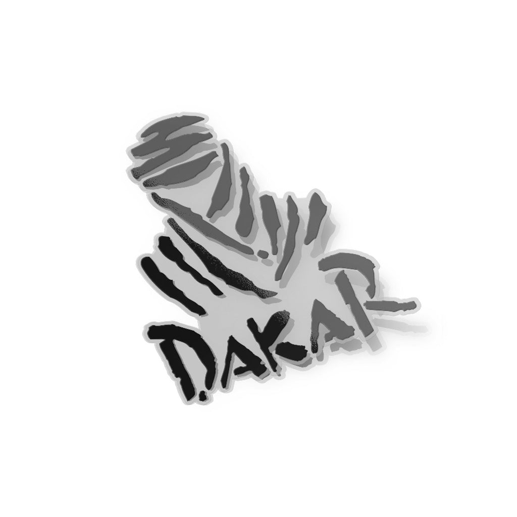 Stickers transparents rallye Dakar logo