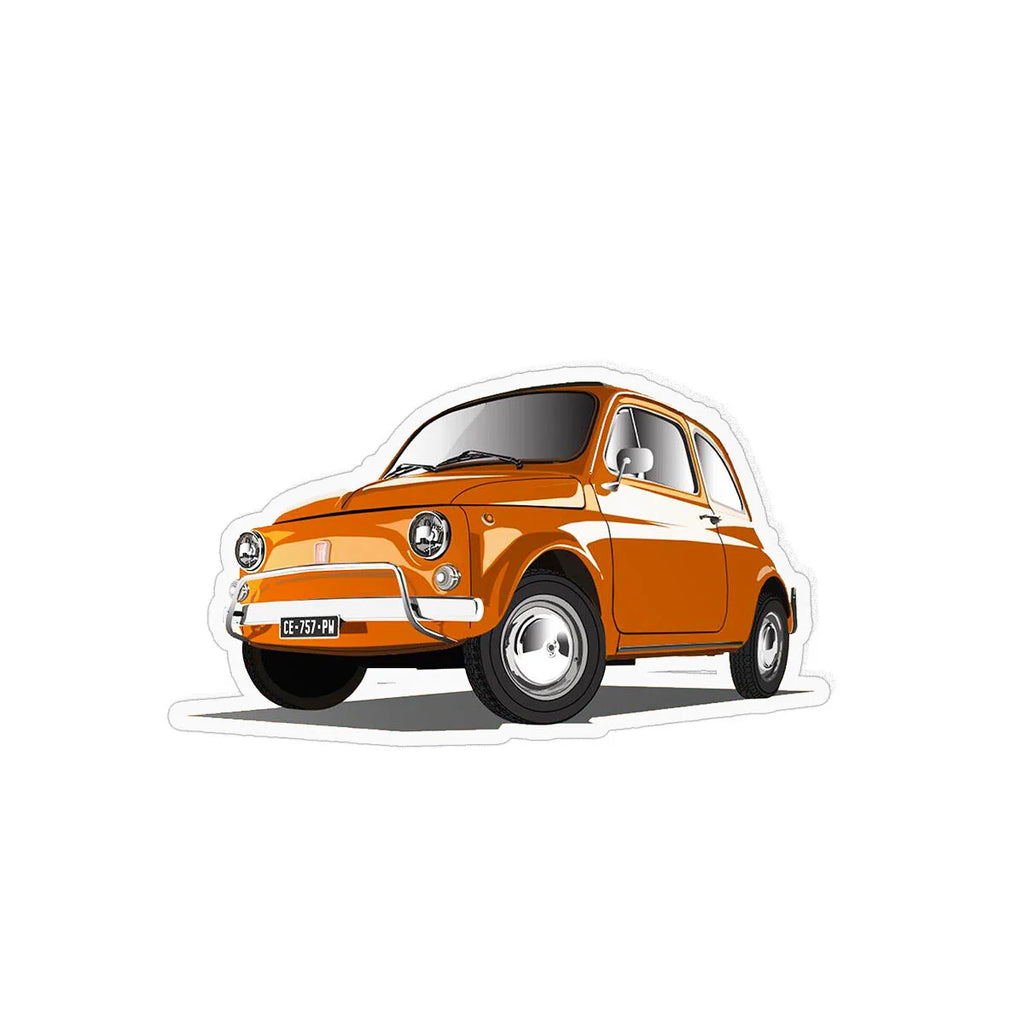 Voiture old school Fiat 500